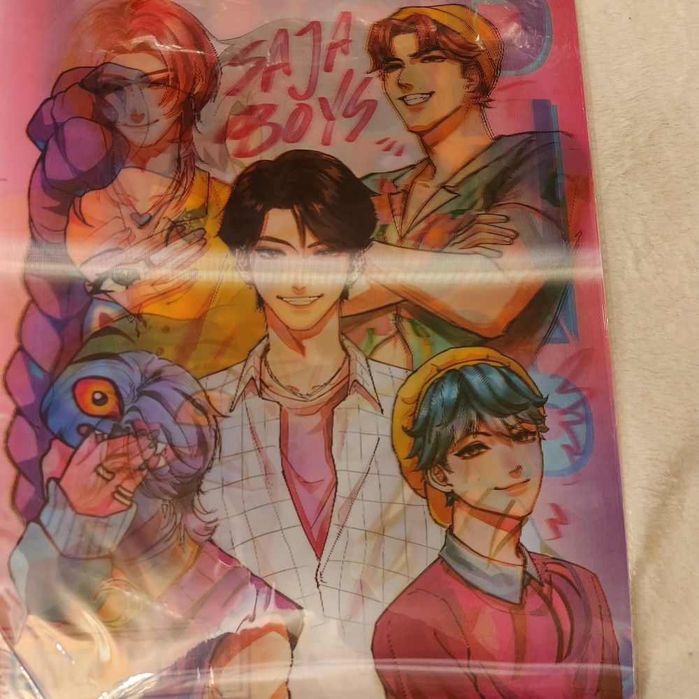 Colorful Anime K-pop Art Poster - Picture 4 of 4